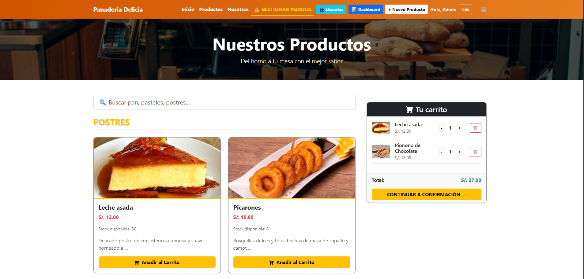 Captura del Proyecto 1